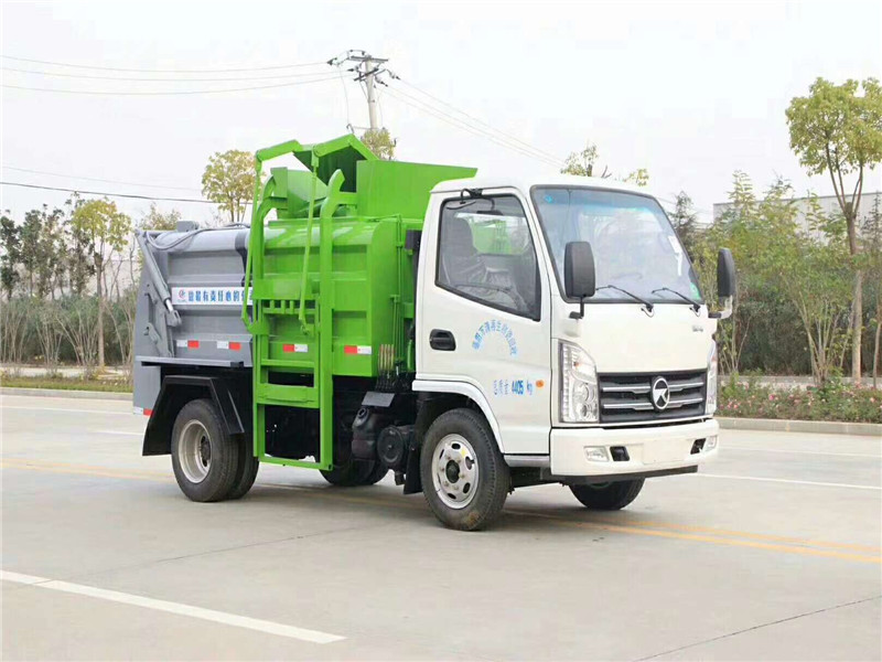 餐廚垃圾車 城市有機(jī)廢棄物處理的關(guān)鍵裝備